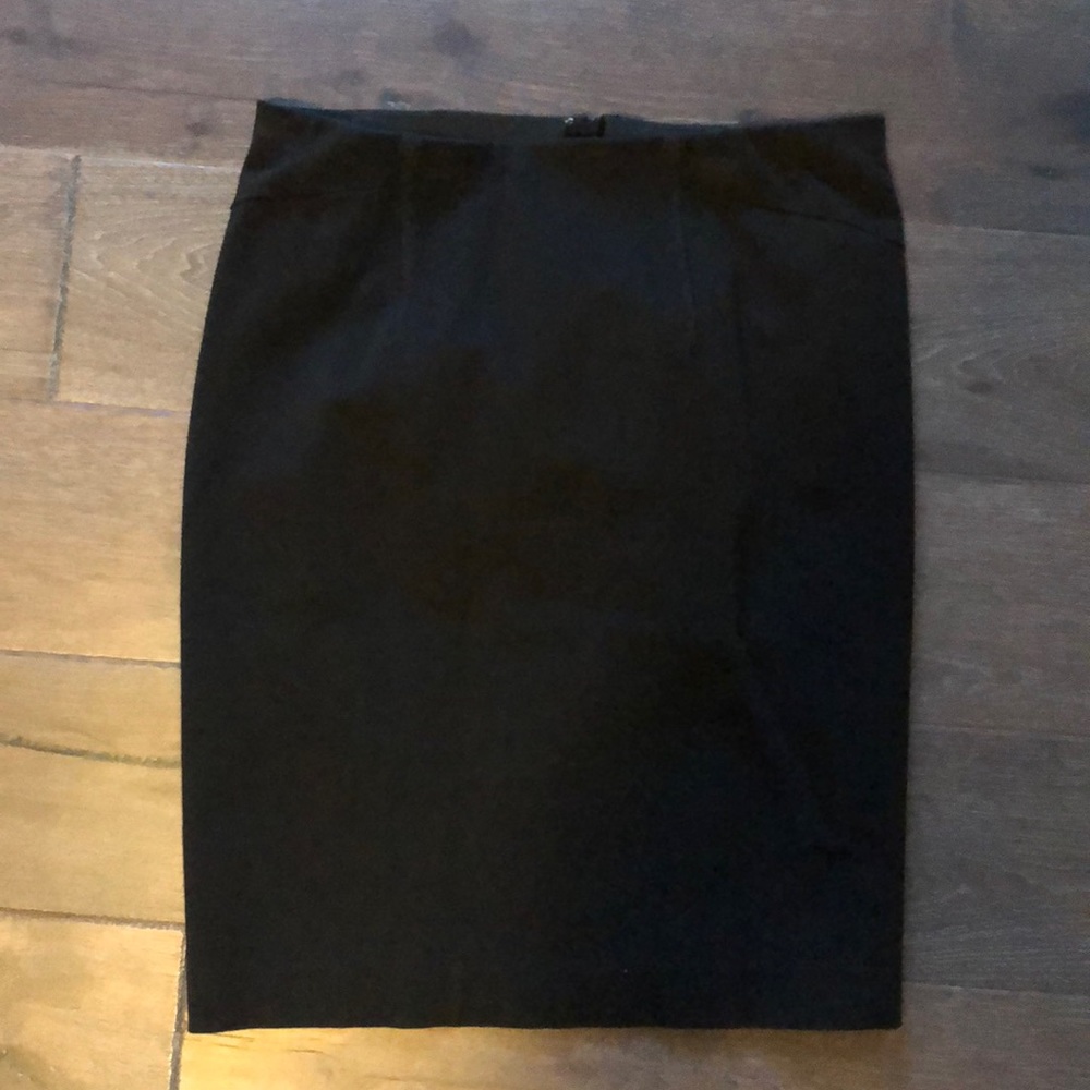Black mid-length skirt by Ann Taylor